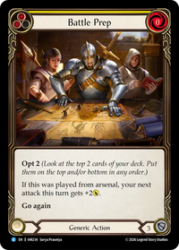 Battle Prep - Yellow