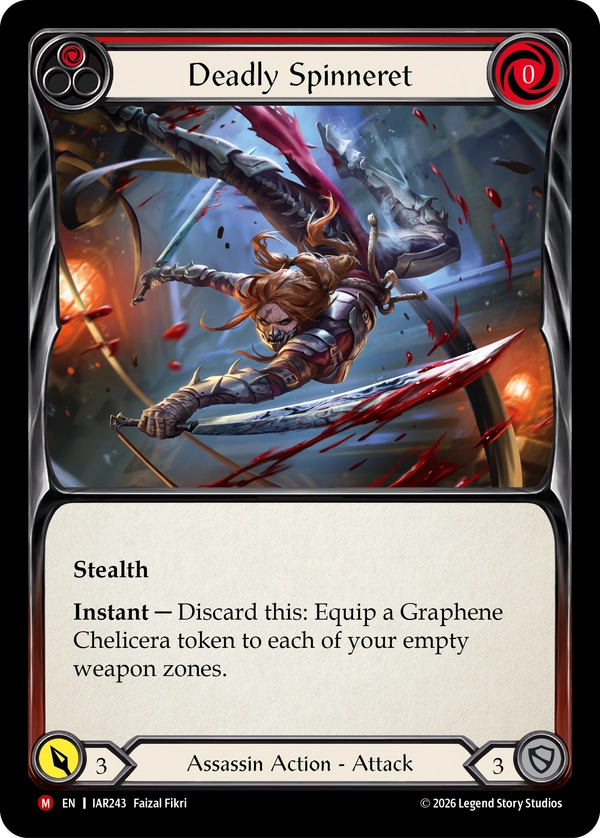 Deadly Spinneret