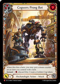 Cogwerx Prong Bot (Extended Art Rainbow Foil)
