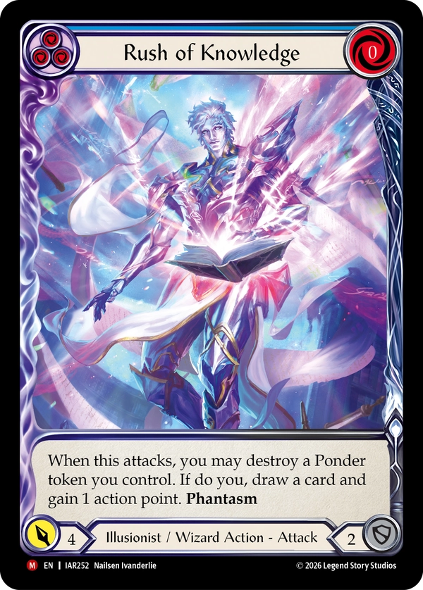 Rush of Knowledge (Extended Art Rainbow Foil)