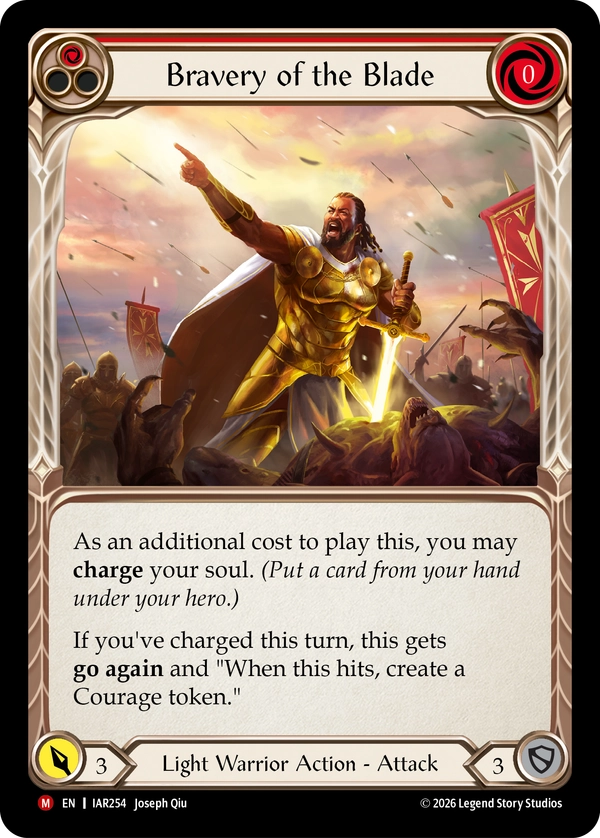 Bravery of the Blade (Rainbow Foil)