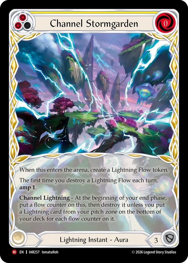 Channel Stormgarden (Extended Art Cold Foil)