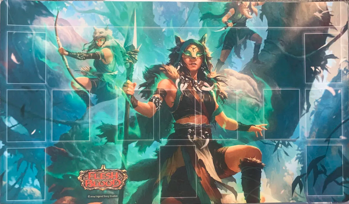 Flesh and Blood Dynasty プレイマット FAB F&B Flesh and Blood Flesh and Blood Dynasty プレイマット FAB F&B Flesh and Blood