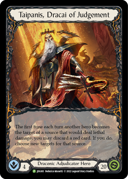 Taipanis, Dracai of Judgement (Promo) - Flesh & Blood TCG - FaB