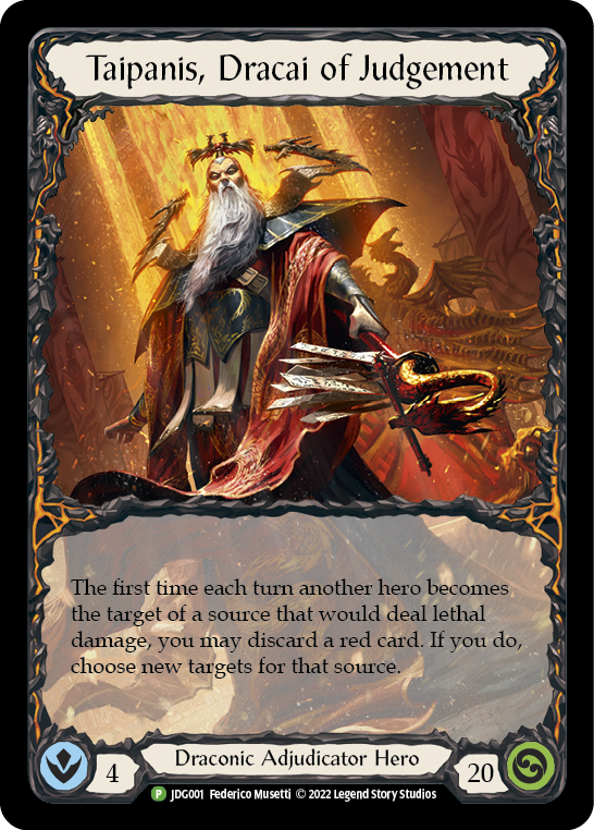 Taipanis, Dracai of Judgement (Promo) - Flesh & Blood TCG - FaB