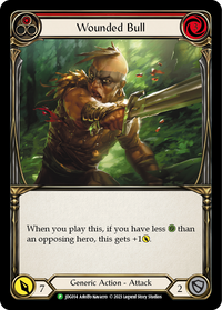 Wounded Bull (Red) (Promo)