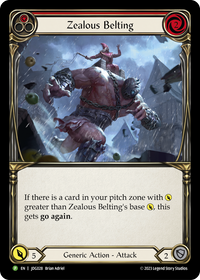 Zealous Belting (Red) (Promo)