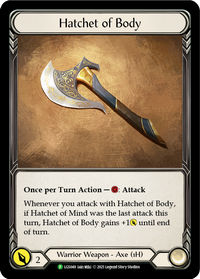 Hatchet of Body (Promo)