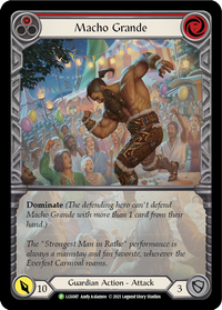 Macho Grande (Red) (Promo)