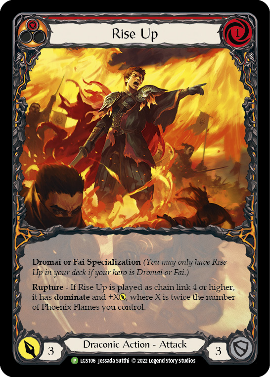 Rise Up (Promo) - Flesh & Blood TCG - FaB Foundry Rise Up (Promo) - Flesh & Blood TCG - FaB Foundry