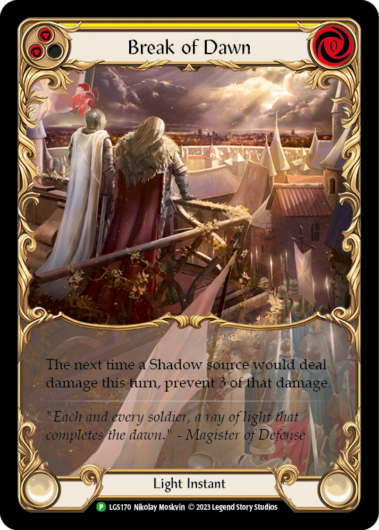 Break of Dawn (Yellow) (Promo)
