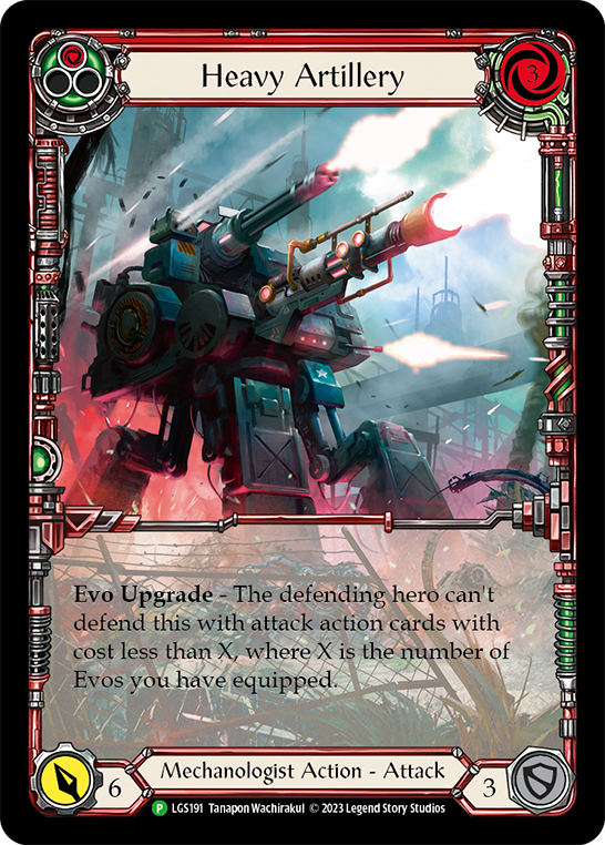 Heavy Artillery (Red) (Promo)