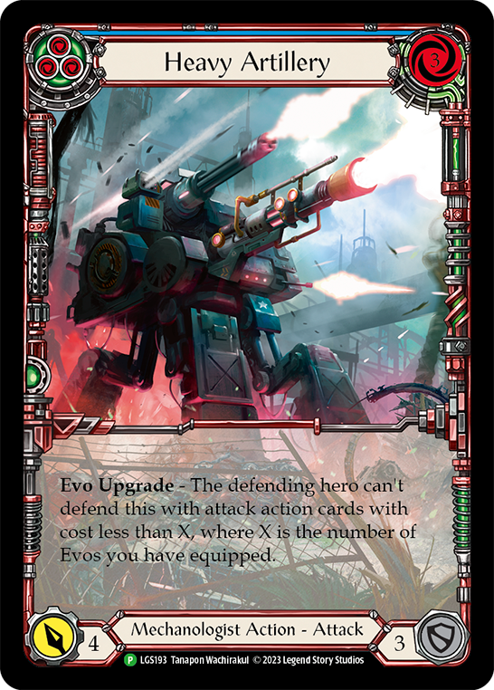 Heavy Artillery (Blue) (Promo)