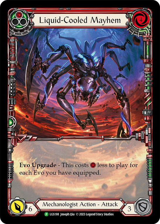 Liquid-Cooled Mayhem (Red) (Promo)
