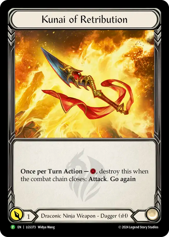 Kunai of Retribution - Left (Promo)