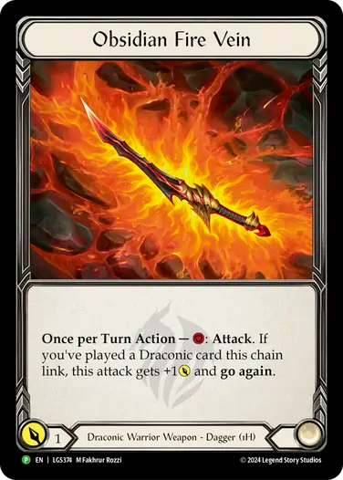 Obsidian Fire Vein (Promo)