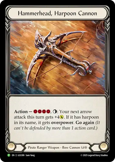 Hammerhead, Harpoon Cannon (Promo)