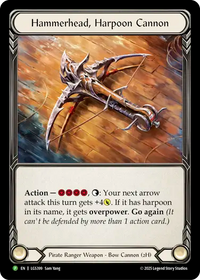 Hammerhead, Harpoon Cannon (Promo)