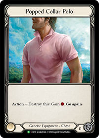 Popped Collar Polo (Orange) (Promo)