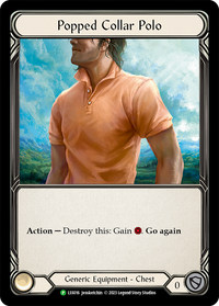 Popped Collar Polo (Pink) (Promo)