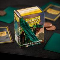 Dragon Shield - Dual Matte Sleeves - Power & Copper