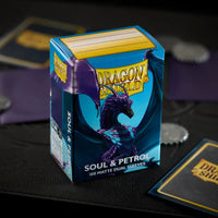 Dragon Shield - Dual Matte Sleeves - Soul & Petrol