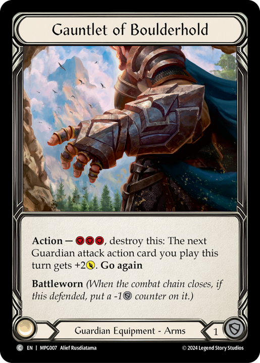 Gauntlet of Boulderhold - Mastery Pack Guardian - Flesh & Blood