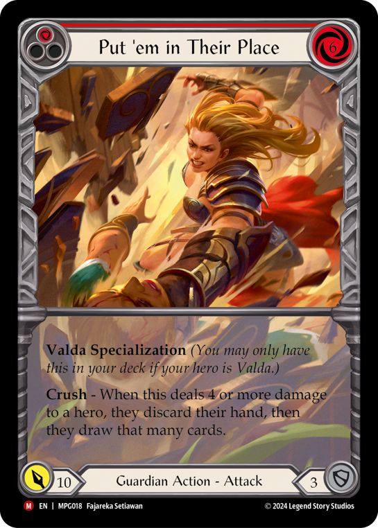 Put 'Em In Their Place (Extended Art)