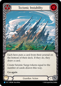 Tectonic Instability