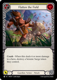 Flatten the Field (Yellow)