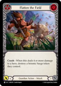 Flatten the Field (Blue)