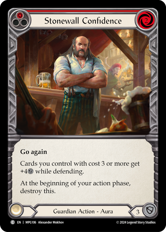 Stonewall Confidence (Red)