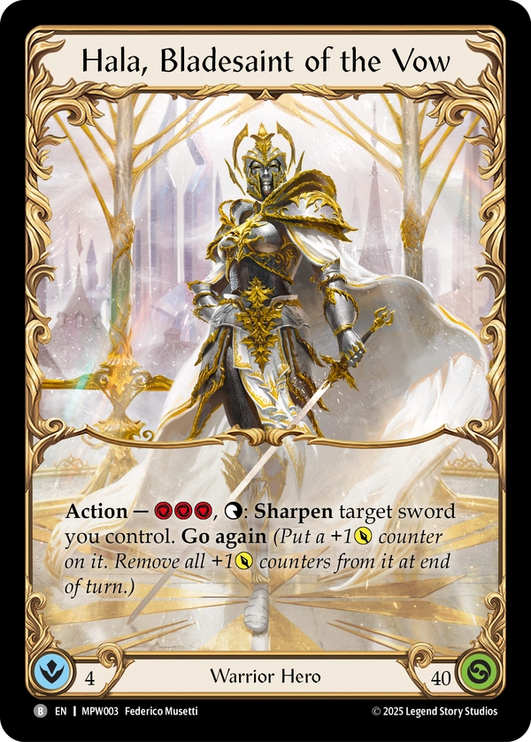 Hala, Bladesaint of the Vow Token