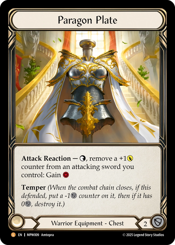 Paragon Plate (Cold Foil)