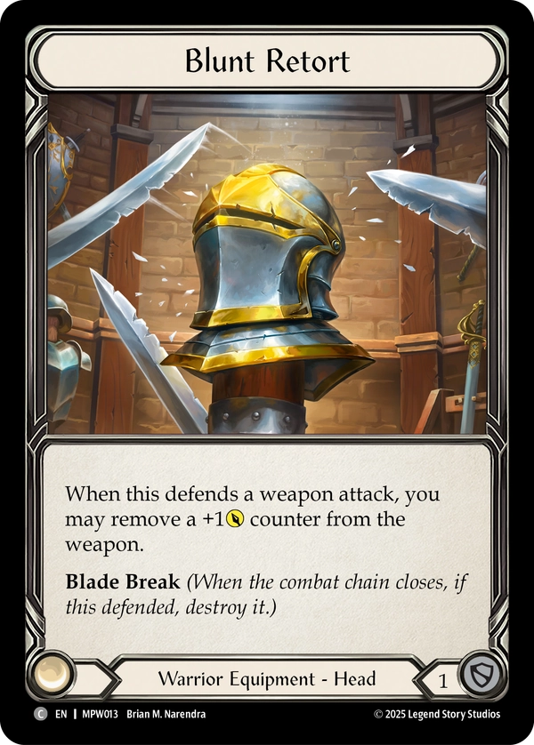 Blunt Retort (Cold Foil)