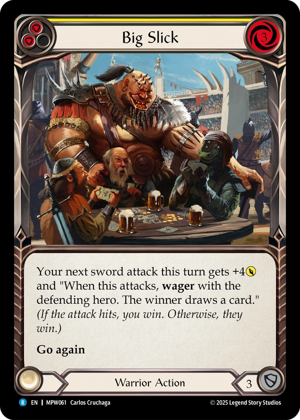 Big Slick (Yellow) (Rainbow Foil)