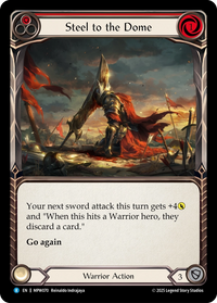 Steel to the Dome (Rainbow Foil)