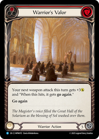 Warrior's Valor (Red)