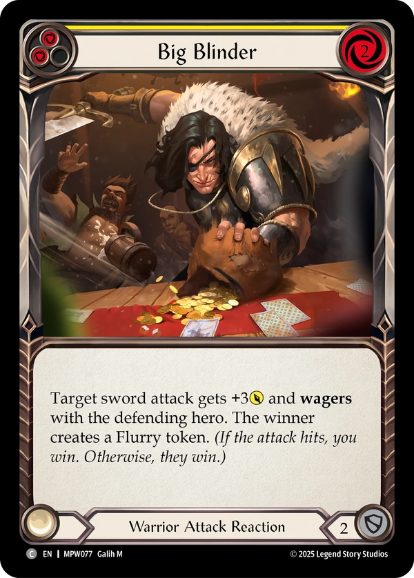 Big Blinder (Yellow) (Rainbow Foil)