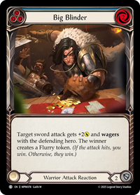 Big Blinder (Blue) (Rainbow Foil)