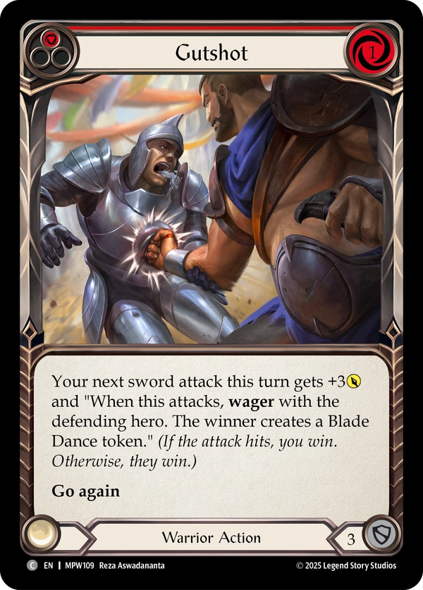 Gutshot (Red)