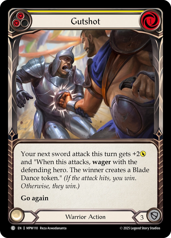 Gutshot (Yellow)