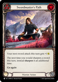 Swordmaster's Path (Blue) (Rainbow Foil)