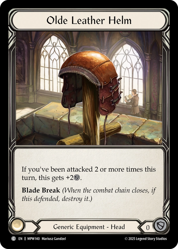 Olde Leather Helm