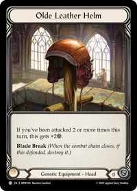 Olde Leather Helm