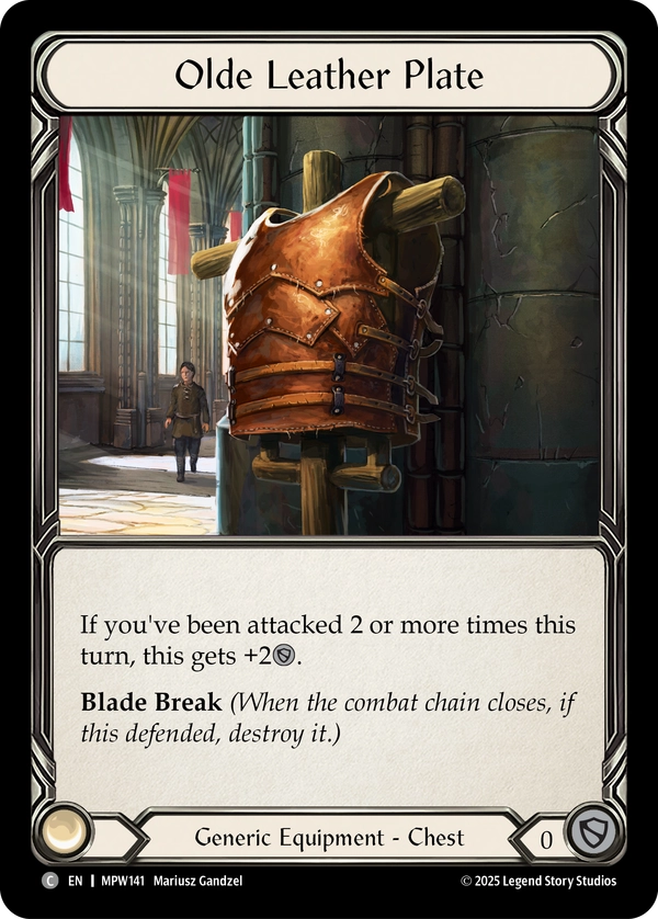 Olde Leather Plate