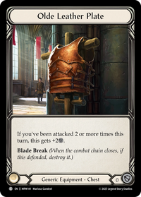 Olde Leather Plate