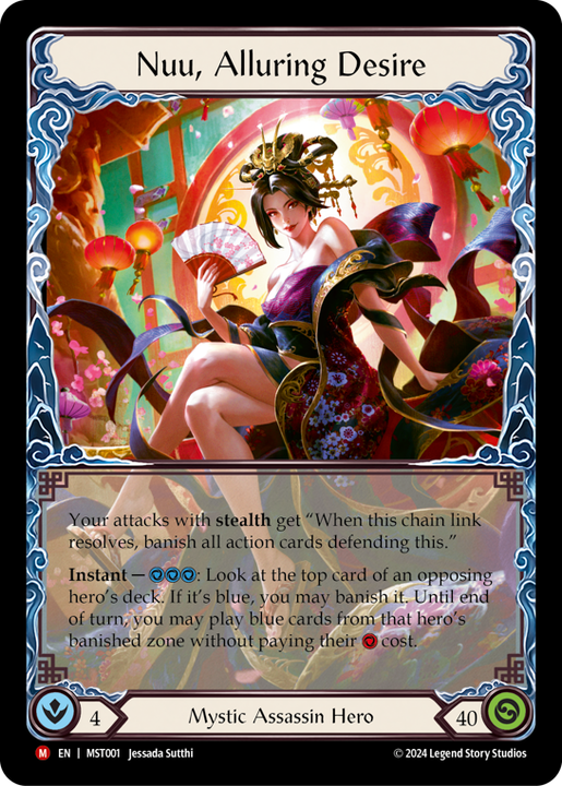 Nuu, Alluring Desire - Part the Mistveil - Flesh & Blood TCG Nuu, Alluring Desire - Part the Mistveil - Flesh & Blood TCG