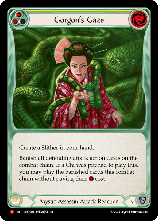 Gorgon's Gaze - Part the Mistveil - Flesh & Blood TCG - FaB