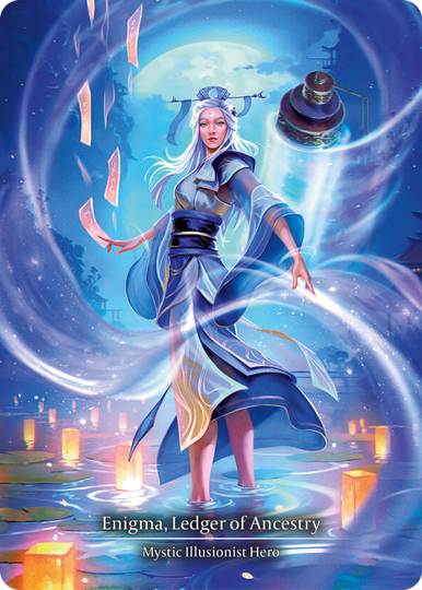 FAB Enigma, Ledger of Ancestry プレイマット FAB Enigma, Ledger of Ancestry プレイマット